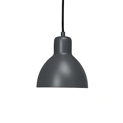 Image of Dyberg Larsen Skagen hanging light, grey, Ø 16 cm, metal