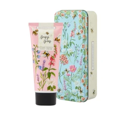 Image of Heathcote &amp; Ivory Busy Bees Hand Cream 100ml Tin
