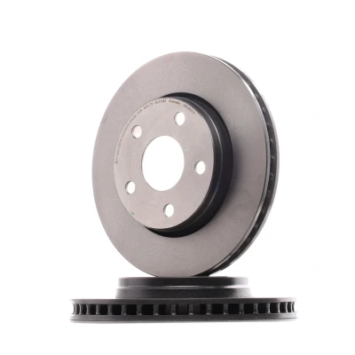 Image of 52060137AB Brake DISC BREMBO Coated LINE 09.C003.11 302mm 28mm 5 internally vented High carbon JEEP: Wrangler 3, IV