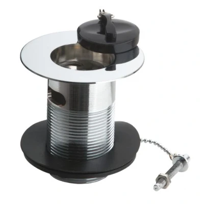 Image of Embrass Peerless Belfast Slotted Sink Waste Chrome Plated 38.1mm 201384