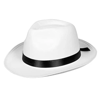 Image of Boland 04372 Men&#039;s Mafia Hat, One Size, White