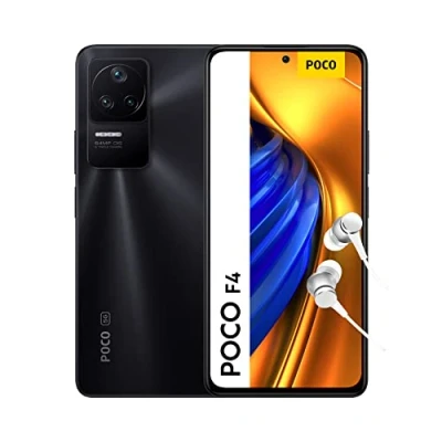 Image of Xiaomi MZB0BOAEN Poco F4 5g Smartphone, 120 Hz Amoled Dotdisplay, Snapdragon 870, 64 Mp Camera, 67 W Turbo Charging, Night Black, 256 gb
