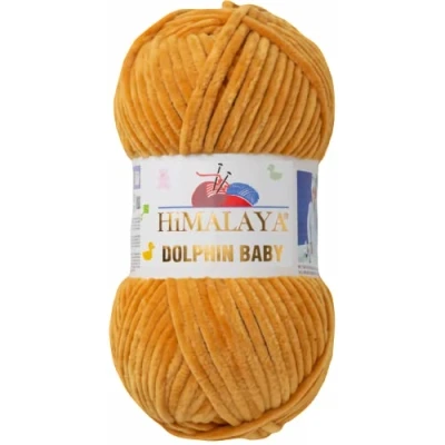 Image of Strickfein Himalaya Dolphin Baby Wool Yarn, Cotton Knitting for Knitting, Crochet (80330 Cinnamon)