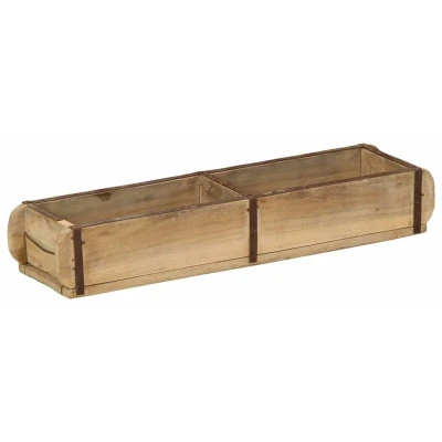 Image of vidaXL Tray 60,5x15x9 cm Solid Wood Reclaimed