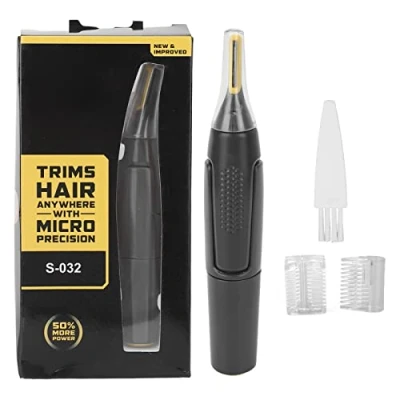 Image of YUYTE Ear and Nose Hair Trimmer Clipper, Professional Electric Painless Eyebrow Facial for Men Women, Detachable Washable Easy Cleansing