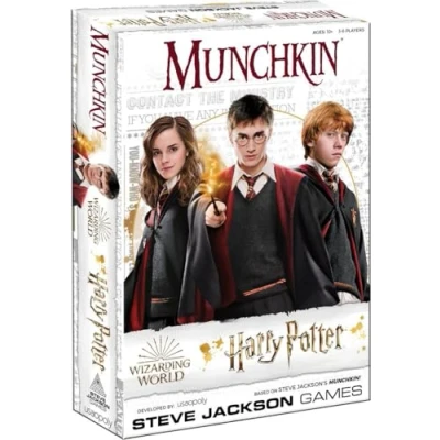 Image of USAopoly Munchkin: Harry Potter Board Game Ages 11 Plus 3 6 Players 60 120 Minutes Playing Time