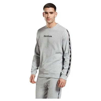 Image of Reebok Men&#039;s Vector Tape Crew Sweatshirt, pure grey 3, M