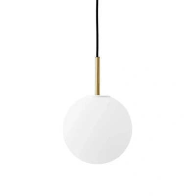 Image of Audo Copenhagen TR Bulb LED pendant light brass/matt opal
