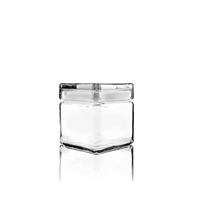 Image of Anchor Hocking Stackable Storage Jar 1.0L Annealed Glass 85587R
