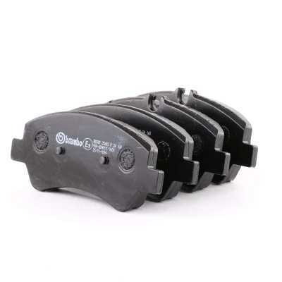 Image of 1763916, 1829395, 1840037, 2480688, BK212M008AA Brake pad set BREMBO P 24 160 FORD: Transit Mk7 Van, Platform / Chassis
