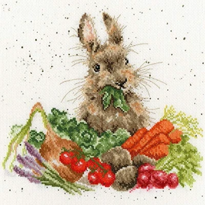 Image of Bothy Threads Cross Stitch Kit Wrendale Designs Grow Your Own
