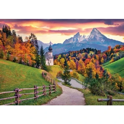 Image of Cheatwell Games 1000 Piece Jigsaw World&#039;s Smallest Puzzle Bavarian Alps