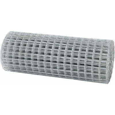 Image of vidaXL Euro Fence 0.4x10 m Galvanised Steel