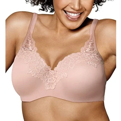 Image of Playtex Love My Curves Original Balconette Underwire Full Coverage Bra #4823 Multi 42E