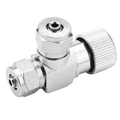 Image of Needle Valve for Aquarium System CO2 Regulator Bubble Counter Fish Tanks Accessory