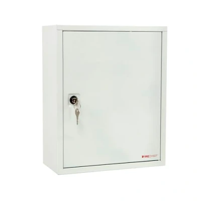 Image of Firechief Document Cabinet with Key Lock White, A4