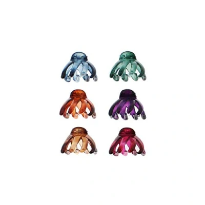 Image of Zac&#039;s Alter Ego 6 Pieces 4.2cm Hair Octopus Clamps/Bulldog Claw Clips
