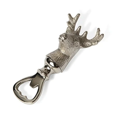 Image of Culinary Concepts Stag Bottle Opener Single Openers, Vintage Barware, Beer Opener, Bar Accessories