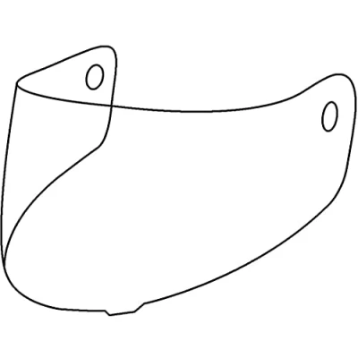 Image of Nolan visors for N104, clear tint (large).