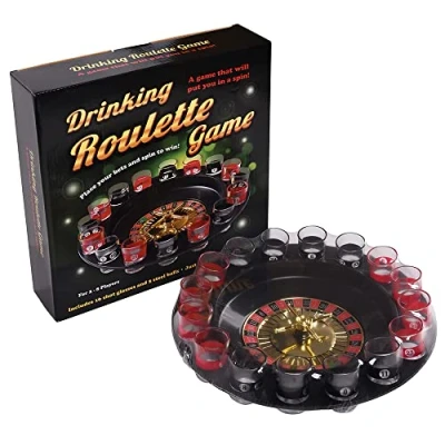 Image of Diabolical drinking Roulette game funny party for teens and adults
