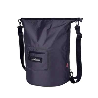 Image of LeMieux Carry All Backpack Wipe Clean Inside and Out Adjustable Straps Black