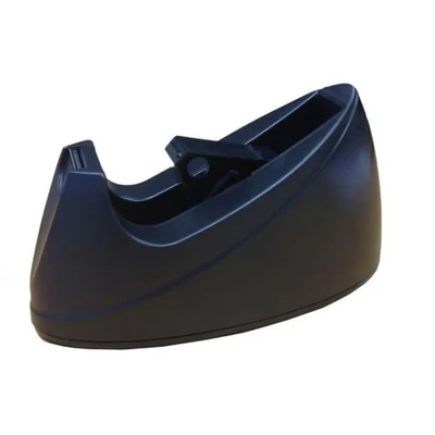 Image of Pacplus Heavy Duty Desk Dispenser for 25mm Tapes Black