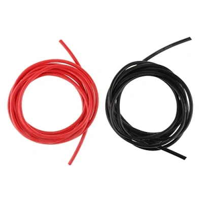Image of DRELD 12 Gauge Silicone Wire Kit, 2.5m Ultra Flexible High Temp 12AWG Electrical Cable 680 Strands 0.08 mm of Stranded Tinned Copper for Model Battery Low Impedance（2.5m Red &amp;2.5m Black）