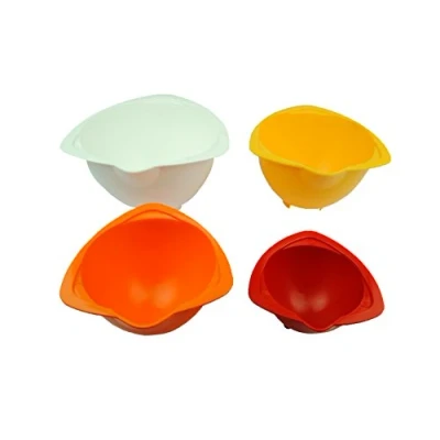 Image of Set x 4 Children&#039;s Baking Mixing Bowls. Great for Those Little Helping Hands. (S7364) Free UK Postage