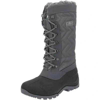 Image of CMP Unisex Nietos Snow Boot, Black Grafite U887, 3 UK