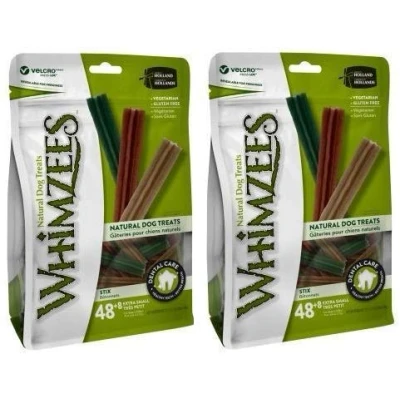 Image of Whimzees (2 Pack Natural Grain Free Dental Dog Treats Stix, X Small, 56 Ct. Per
