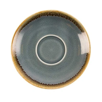 Image of Olympia Kiln Espresso Saucer Ocean Porcelain 115(пїЅ) mm 6 pc
