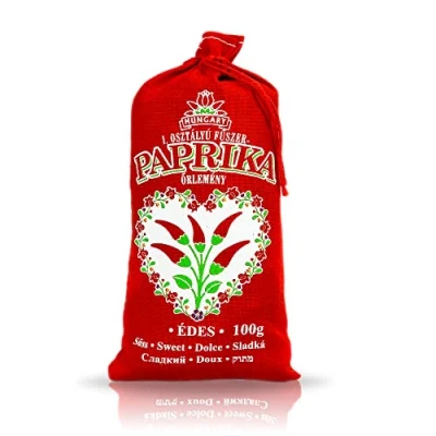Image of Hungarian Ground Paprika Premium Quality Origin: Kalocsa, Hungary (Sweet, 100g)