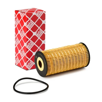 Image of 095517366, 95517366 Oil Filter FEBI BILSTEIN 37319 with seal ring Insert RENAULT: Kadjar, Trafic 3, MASTER 3 Kasten, VAUXHALL: Movano Mk2