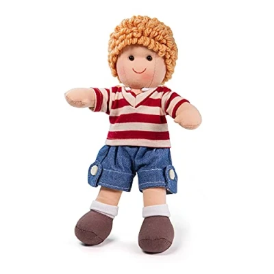 Image of Bigjigs Toys Harry Doll SMALL Ragdoll Cuddly Toy
