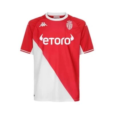 Image of Kappa Kombat Home Monaco T Shirt, Red/White, S