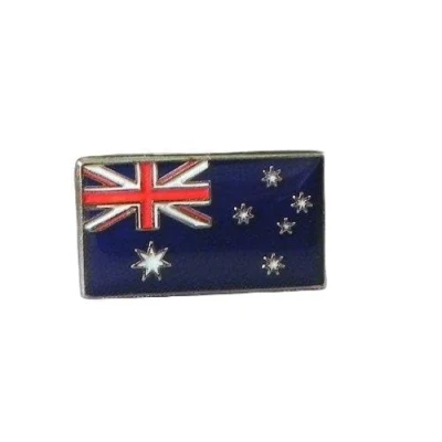 Image of Metal Enamel Pin Badge Australian Australia Flag Oz