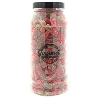 Image of Fizzy Cherry Cola Bottles Retro Sweet Shop Jar by The Gourmet Company