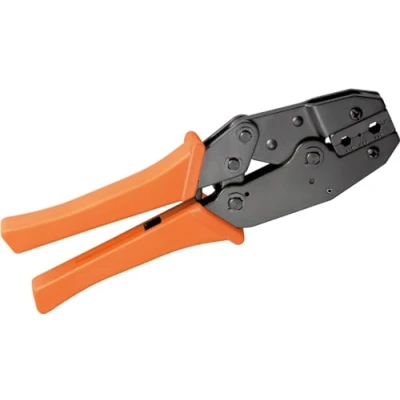 Image of Fixpoint 11366 Crimping Tool for BNC, TNC, SMA and N connector, Red/Black