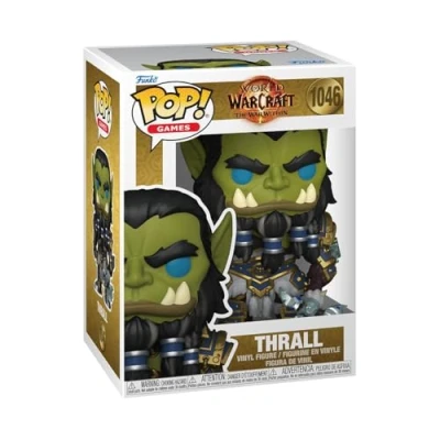 Image of Funko POP! Games: WoW Thrall World Of Warcraft Collectable Vinyl Figure Gift Idea Official Merchandise Toys for Kids &amp; Adults Video Games Fans Model Collectors and Display