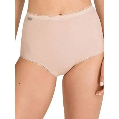 Image of Playtex Womens Essential Cotton Maxi X6 Brief, Skin, 18 UK