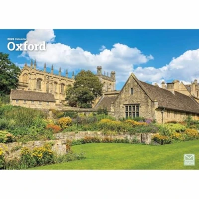 Image of Oxford A4 Calendar 2026