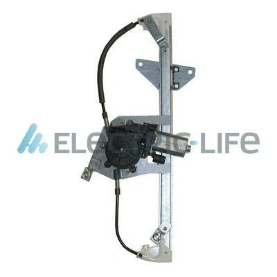 Image of 12758270, 12788801, 12788913, 12793730, 12802322 Window regulator electric LIFE ZR SB17 L Left Rear with motor SAAB: 9 3 Saloon