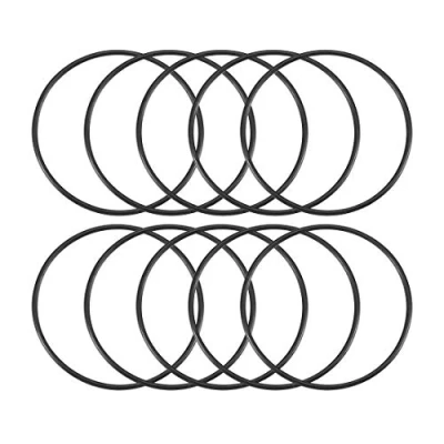 Image of sourcingmap Nitrile Rubber O Rings 70mm OD 65mm ID 2.5mm Width, Metric Sealing Gasket, Pack of 10