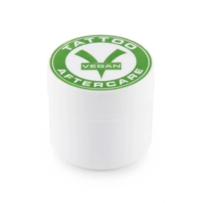 Image of Tattoo Aftercare Vegan 1 x 20g Jar Dermatology Approved Moisturise, Soothe, Maintain Cruelty Free Unique Formula.