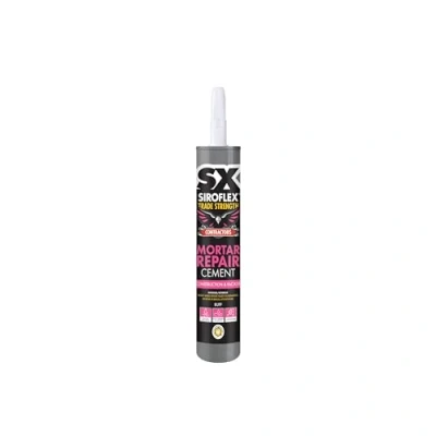 Image of SIROFLEX SX Trade Strength Mortar Repair Cement Ready to Use Ideal Quality Joint Filler, Specifically Developed Damaged Masonry Joints Quickly, Size 300 ml, Colour Buff