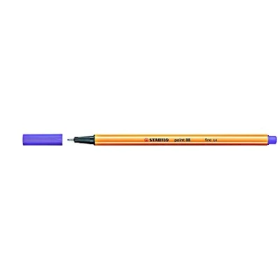 Image of Fineliner STABILO point 88 Pack of 3 Violet
