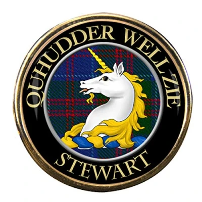 Image of Stewart of Appin Scottish Clan Pin Badge