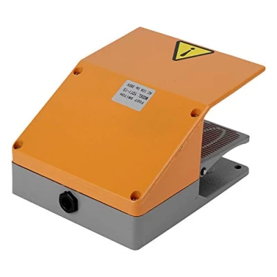 Image of Ydt1 15 380vac Berm Foot Pedal Switch Dual for Electrical Machine Power Supply Clip Kit Operated Controller Control