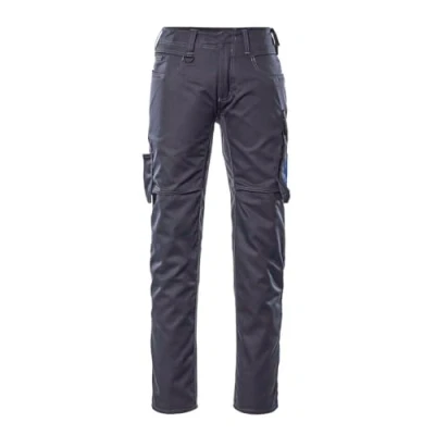 Image of Mascot Unique Oldenburg Trousers with Thigh Pockets Dark Navy/Royal (L35W40.5)