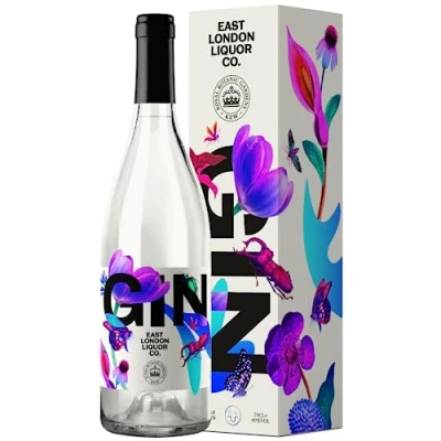 Image of East London Liquor Company Kew Gin 70cl Gift Box Collaboration With The Royal Botanical Gardens